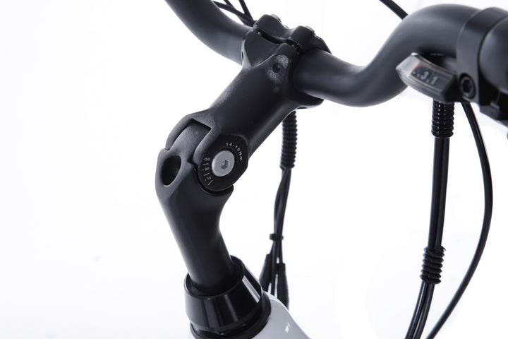 Adjustable handle bar stem fitted to Alba city 2 Electric bike