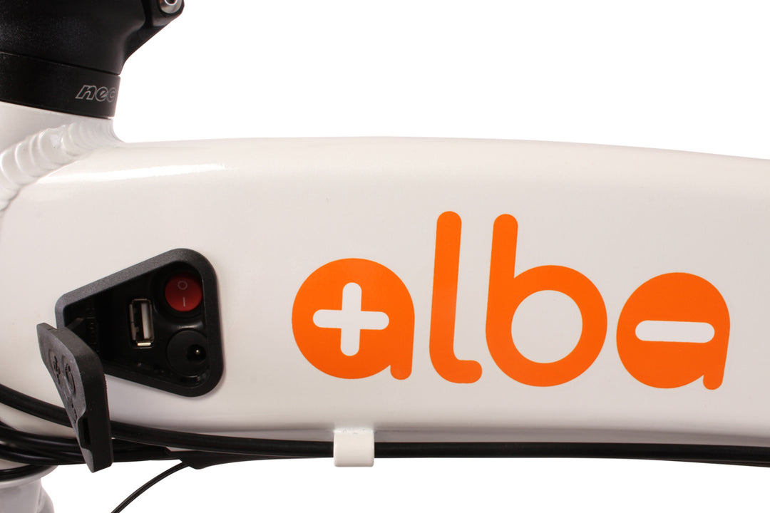 Charge port and USB phone charger for alba fold 2 electric bike