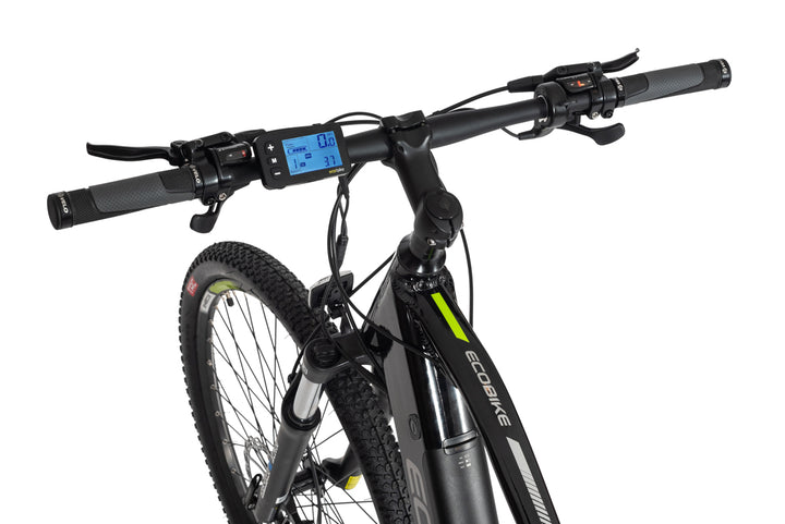 LCD display mounted to Ecobike SX5 Electric bike